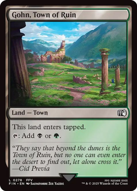 Hovedbilde Gohn, Town of Ruin (Foil)